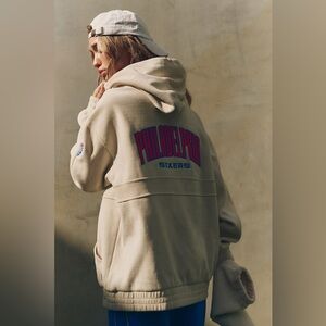 Free People X The Wild Collective Sixers Hoodie